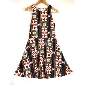 H&M Women's Fit and Flare Sleeveless Dress Size Medium